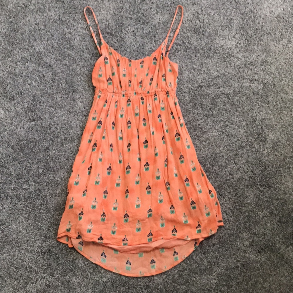 O’Neill High low surf beach summer sun dress skirt floral Boho Sun maxi
